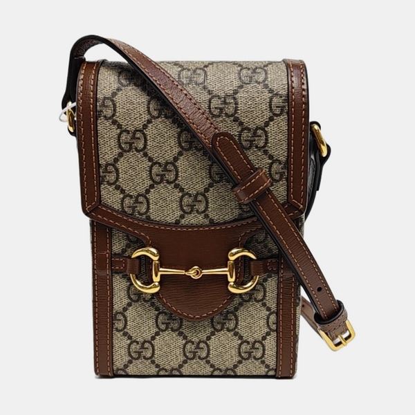 Horsebit 1955 Mini Coated Canvas Beige