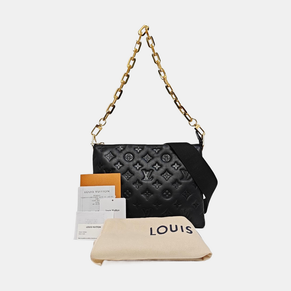 COUSSIN PM Lambskin Black