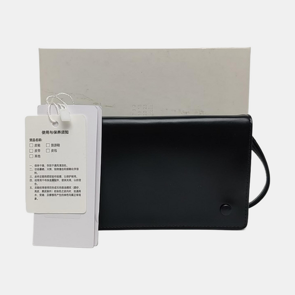 Calfskin Clutch Black