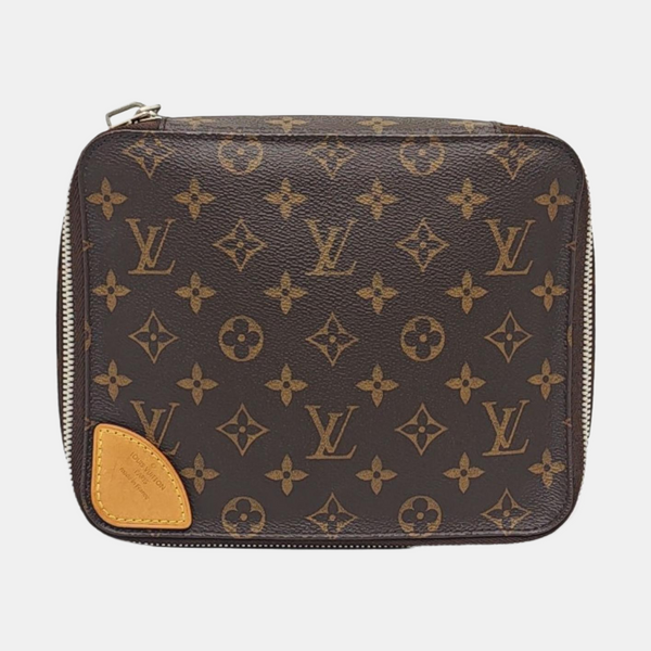 HORIZON Monogram Coated Canvas Brown