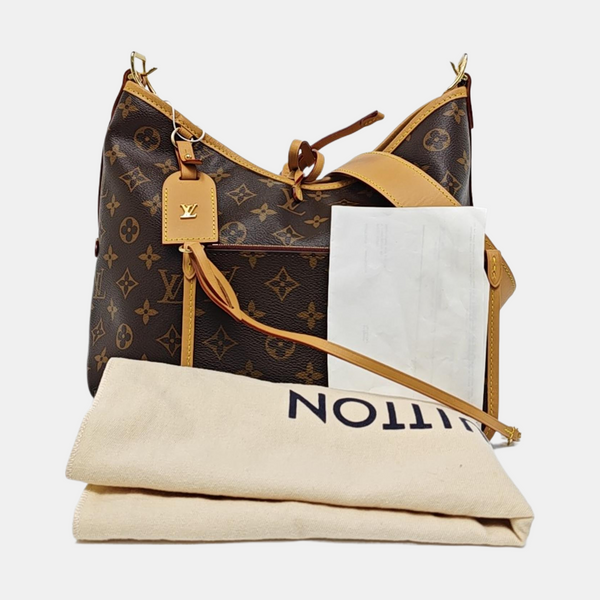 CARRYALL PM Monogram Coated Canvas Brown