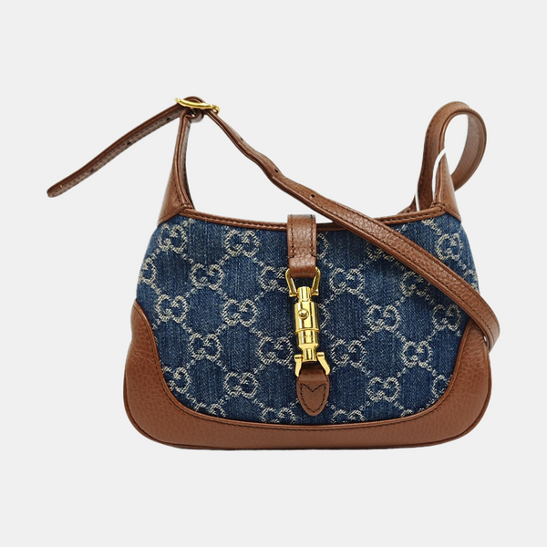 Jackie 1961 Mini Monogram Denim Blue