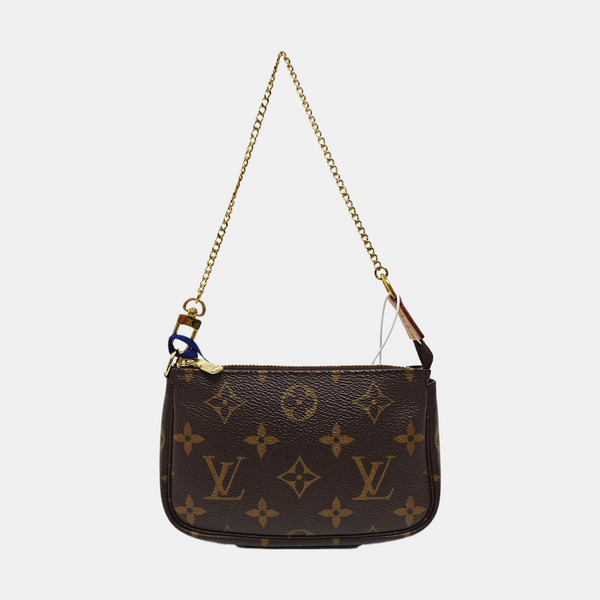 ACCESSOIRES Mini Monogram Coated Canvas Brown