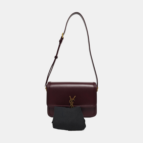 SOLFERINO Medium Quilted Calfskin Red