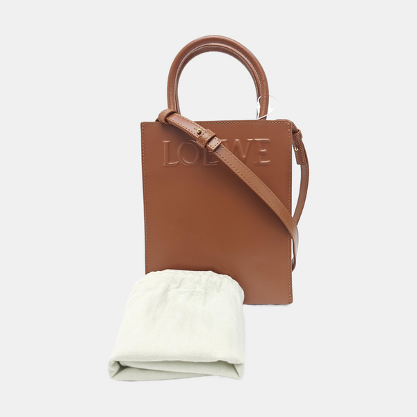 Calfskin Tote Bag Brown