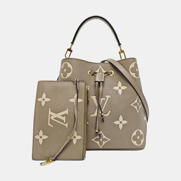 NÉONOÉ MM Calfskin Gray
