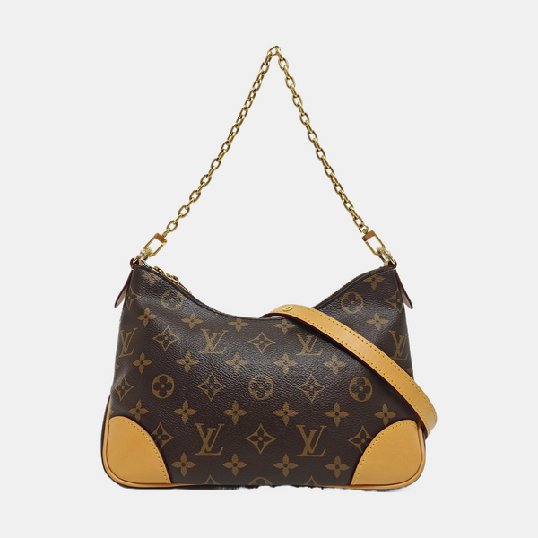 BOULOGNE Monogram Coated Canvas Brown