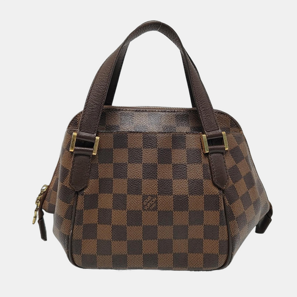 BELEM PM Damier Ebene Coated Canvas Brown