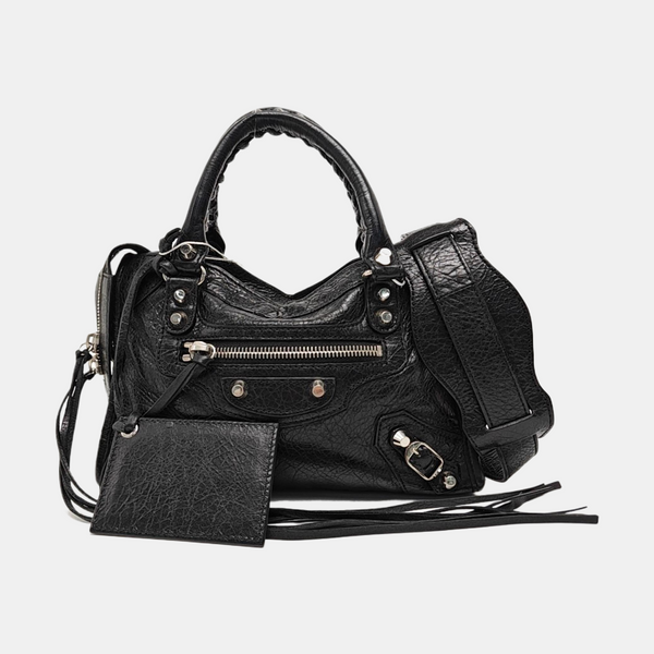 Classic City Mini Lambskin Black
