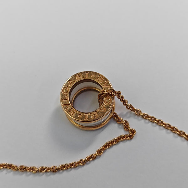 B.ZERO1 18k Rose Gold Necklace