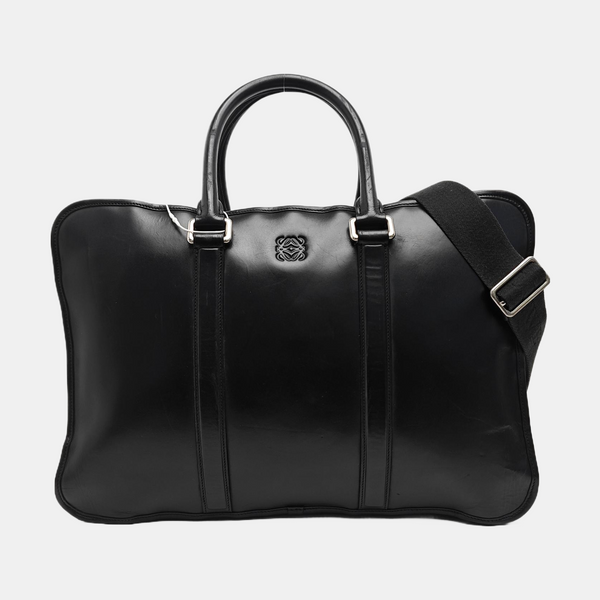Calfskin Shoulder Bag Black