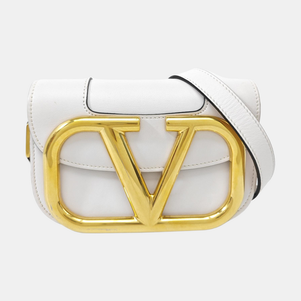 Supervee Small Calfskin White