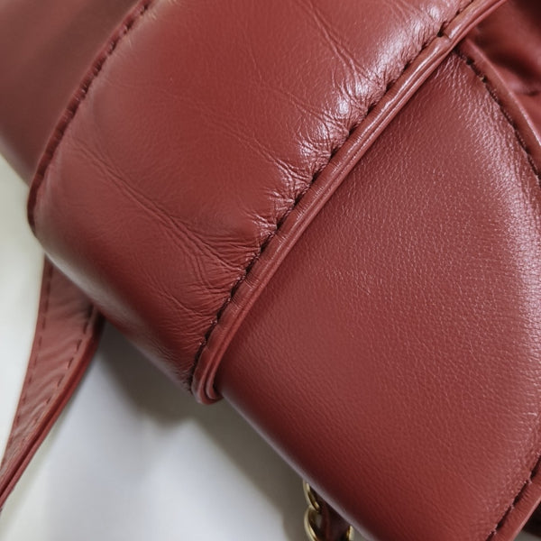 Quilted Calfskin Red