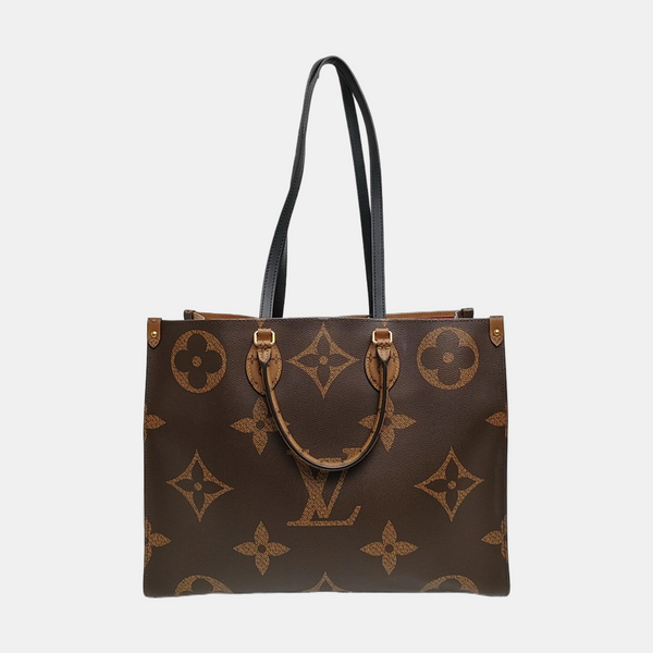 ONTHEGO GM Monogram Coated Canvas Brown