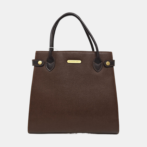 Calfskin Tote Bag Brown