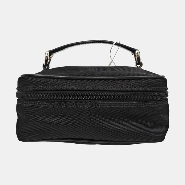 Canvas Top Handle Bag Black