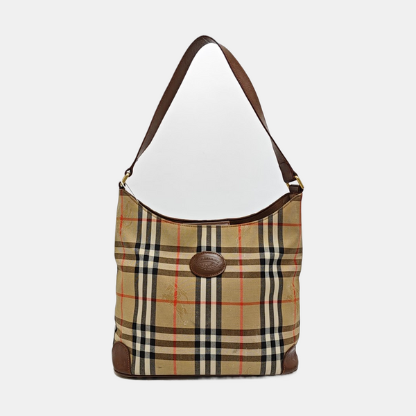 Canvas Shoulder Bag Beige