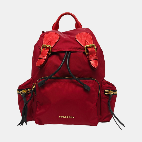 The Rucksack Medium Nylon Red