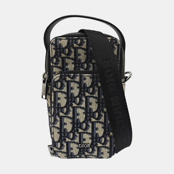 Fabric Shoulder Bag Super Mini Black
