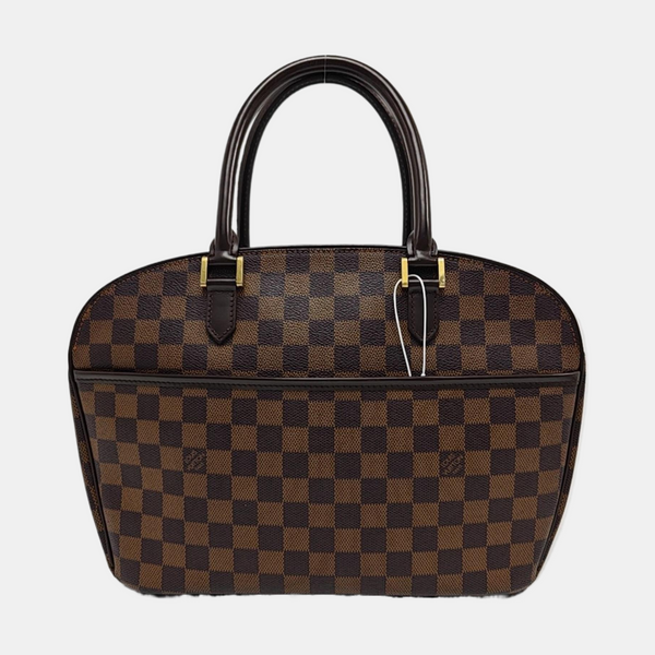 SARRIA HORIZONTAL Damier Ebene Coated Canvas Brown