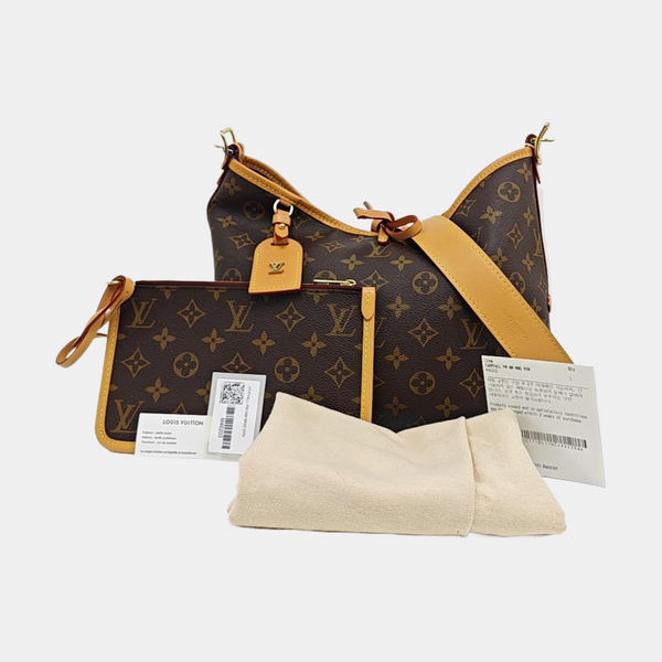 CARRYALL PM Monogram Coated Canvas Brown