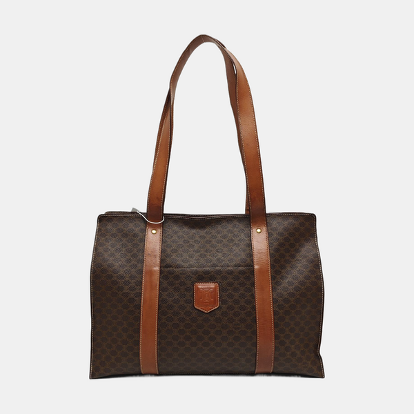 MACADAM BOSTON Coated Canvas Brown