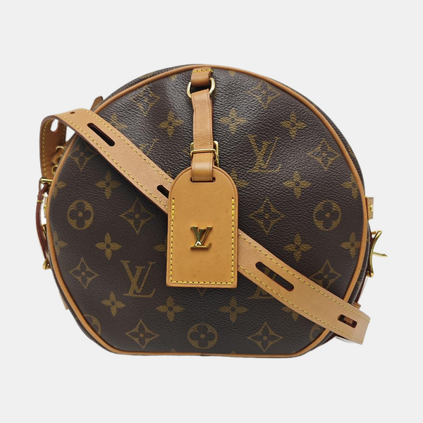 BOITE CHAPEAU MM Monogram Coated Canvas Brown