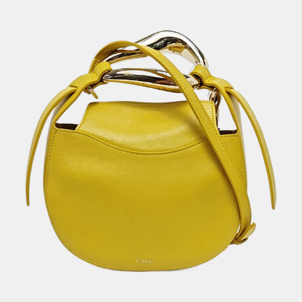 Kiss Small Calfskin Yellow