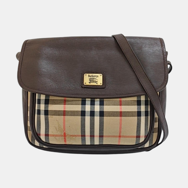 Canvas Shoulder Bag Beige