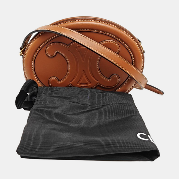 TRIOMPHE Small Calfskin Brown