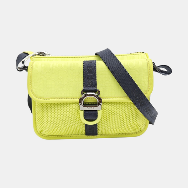 Fabric Shoulder Bag Green