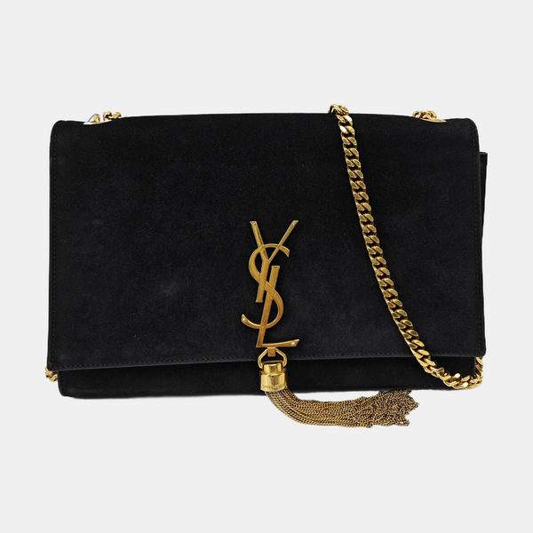 KATE Medium Suede Black