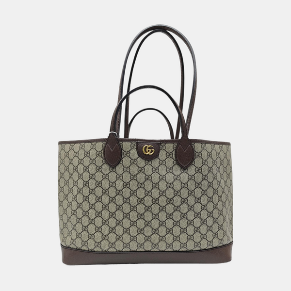 Monogram Coated Canvas Top Handle Bag Beige