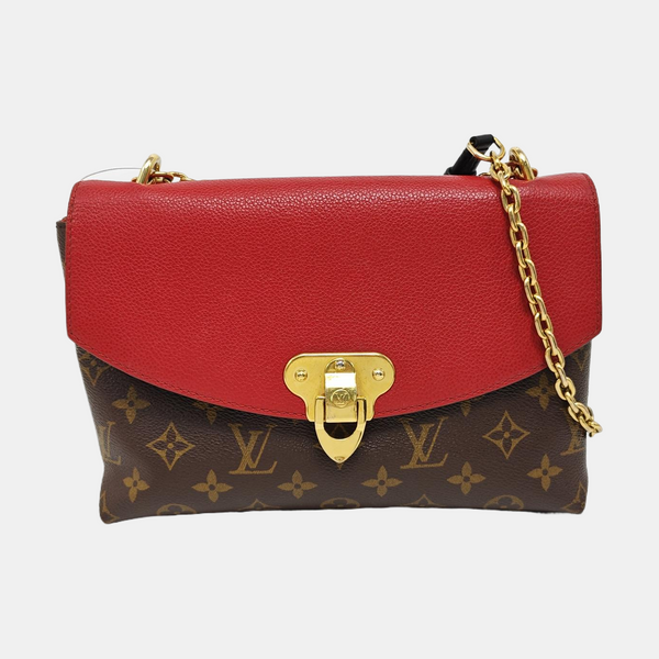 SAINT PLACIDE Monogram Coated Canvas Brown