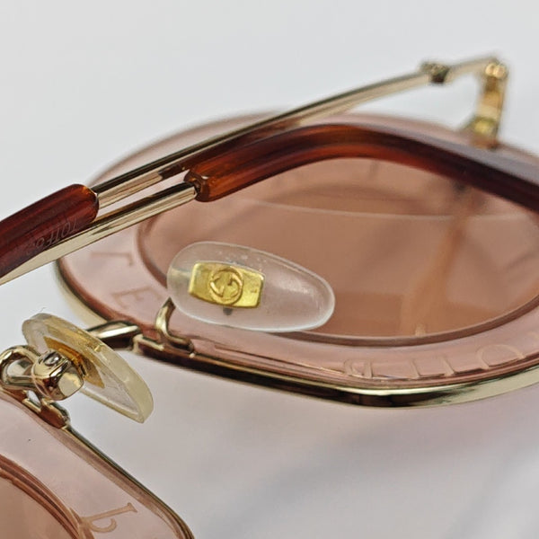 Metal Sunglasses Orange