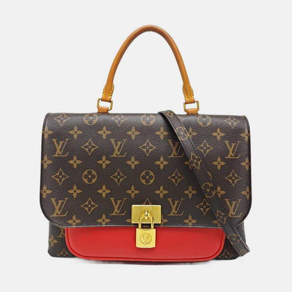 MARIGNAN Monogram Coated Canvas Brown