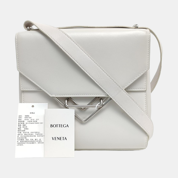 The Clip Calfskin White
