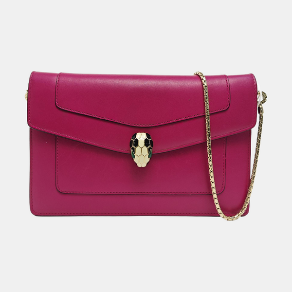 SERPENTI FOREVER Calfskin Red