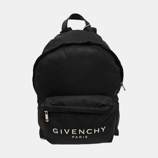 Nylon Backpack Black