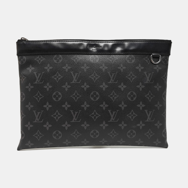 DISCOVERY Monogram Coated Canvas Black
