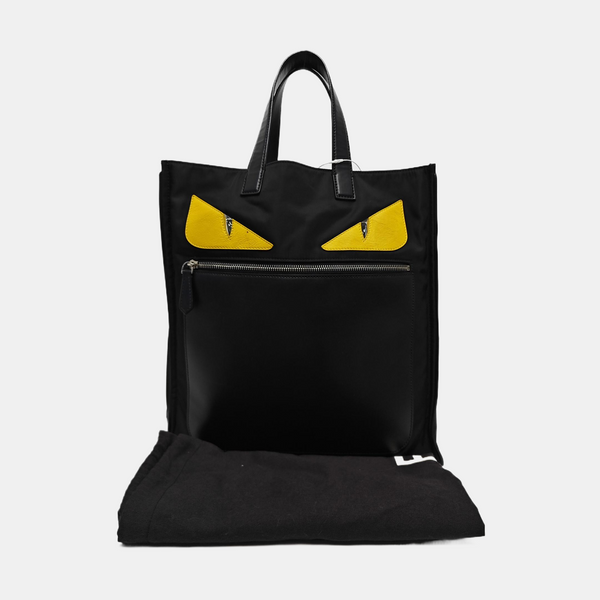 Authenticated pre-owned Monster Nylon Black - Tote Bag at Looply