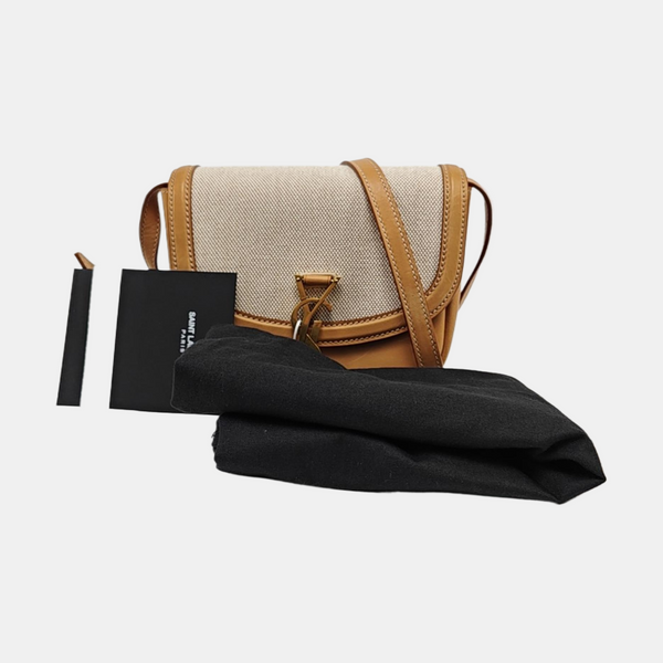 Authenticated pre-owned KAIA Small Calfskin Brown - Shoulder Bag at Looply