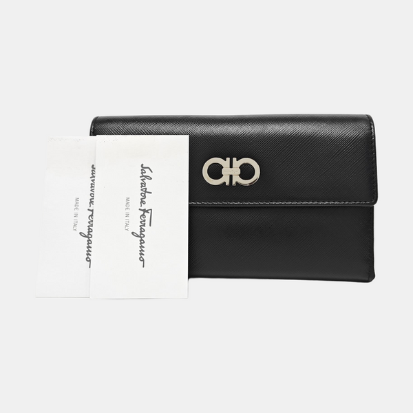 Calfskin Clutch Black