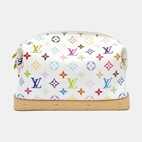 Monogram Coated Canvas Extra Large White