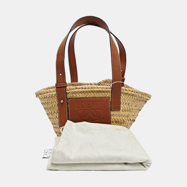 Basket Small Straw Beige