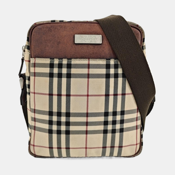Canvas Shoulder Bag Brown