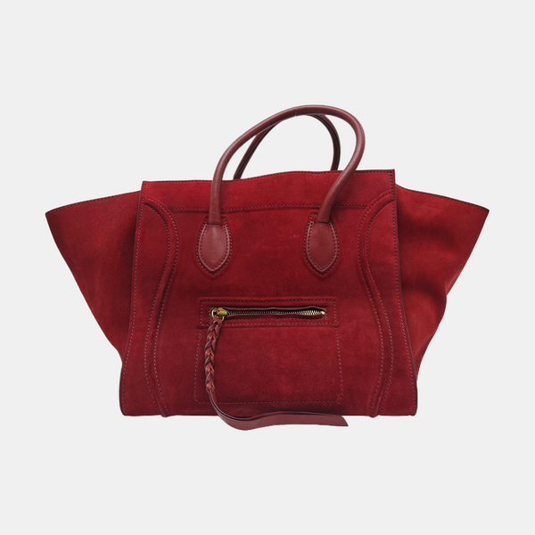 PHANTOM Medium Suede Red
