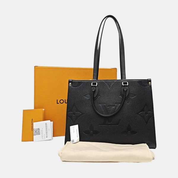 ONTHEGO MM Monogram Calfskin Black