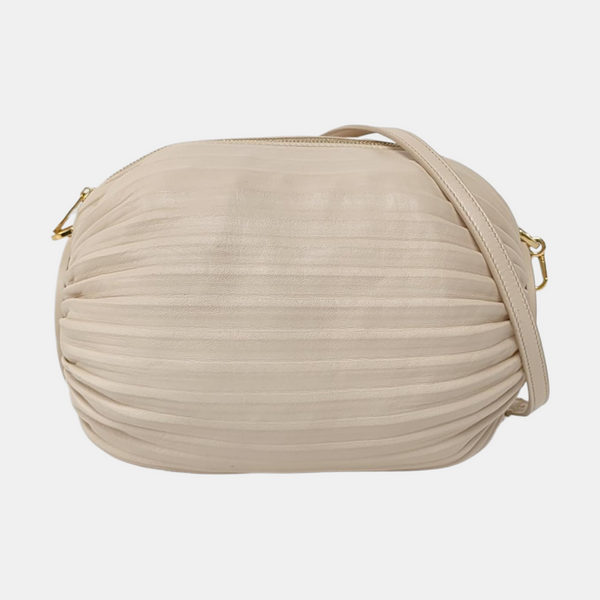 Nest Backet Calfskin White