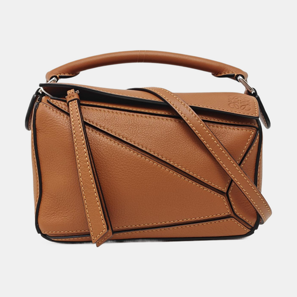 Puzzle Mini Calfskin Brown
